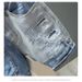 Men's Clothing Fashion Summer Denim Shorts Ripped Casual Men's Distressed Denim Shorts - Washed Light Blue Patchwork Cargo Shorts With Embroidery_mkmklike.com