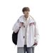 Trendy Men, Trendy Brand, Contrasting Colors, Handsome Hooded Jacket, Spring And Autumn New Style, Outdoor Travel Jacket_mkmklike.com