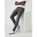 Men's Slim Fit High Waist Jeans Whiskered Black Trendy Casual Pencil Pants With Zipper Fly Cotton Long Jeans For Spring Autumn_mkmklike.com