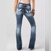 New Embroidered Jeans European And American Women's Clothing Heavy Wash Stretch Denim Trousers_mkmklike.com