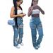 European And American Women's Fashion: 's New Casual Denim Pants, In Stock, Popular On Independent Platforms,_mkmklike.com