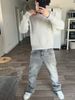 Men's Clothing Fashion New Lazy Autumn And Winter Snow Mountain Version High Ounce Gradient Lightning Jeans Ins Japanese Trend Ice Blue_mkmklike.com
