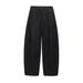 "Trendy Denim Two-Piece Set For Women - Stylish Jacket & Pleated Pants Outfit | European & American Fashion"_mkmklike.com