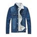 Men's Clothing Men's Winter Large Size Lamb Wool Denim Jacket Blue Slim Long Sleeve Jacket Plus Velvet Top_mkmklike.com