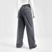 Women’s Tall Flared Jeans – High-Waisted Cotton Denim With Vintage Grey Wash_mkmklike.com
