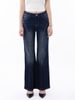 Cross-border European And American Women's Clothing, Vintage Loose-fit Flared Jeans, Casual Versatile Floor-length_mkmklike.com