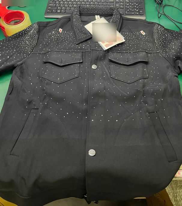Men's Clothing High End Jacket Men's Spring And Autumn New Hot Diamond Lapel Jacket Men's Fashion Brand Tops_mkmklike.com