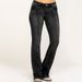 Women's Clothing Jeans Slim Fit Washed Bell Bottoms Women's Trousers_mkmklike.com