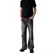 Men's Clothing Flared 517 Jeans For Men Washed Vintage Distressed Cleanfit Straight Leg_mkmklike.com