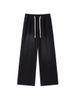 Men's Classic American Vintage Heavyweight Washed Jeans - Relaxed Fit Straight Leg Denim Pants In Charcoal Black_mkmklike.com