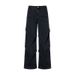 Retro Straight-Leg Jeans For Men - Classic High Waist Denim Pants With Slight Flare (Stonewash Blue/Black-Grey, Sizes S-Xxl)_mkmklike.com