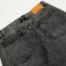 Heavy-duty Washed Vintage Denim Straight-leg Pants Men's Punk Street Style Ripped Loose Casual Trousers_mkmklike.com