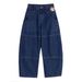 Streetwear Saber Jeans For Women – Oversized Cargo Denim Pants With Utility Pockets & Distressed Wash (S-XXL)_mkmklike.com