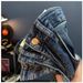 New Men's Slim Fit Skinny Jeans Spring Summer High Stretch Blue Printed Ripped Cropped Denim_mkmklike.com