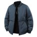 Men's Autumn Winter Sports Casual Baseball Collar Thickened Windproof Warm Youth Cotton Coat Top Outerwear Jacket_mkmklike.com