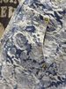 Luxury Denim Shorts For Men, Summer Loose Fit, Versatile, Casual, Trendy Five-point Pants, Fashionable Blue And White Porcelain Casual Pants._mkmklike.com