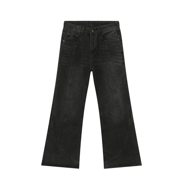 Cleanfit Stretch Denim Pants – American High-Street Slim Bootcut Jeans For Men_mkmklike.com
