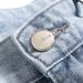 Men's Slim Straight Jeans With Fashion Hole Embroidery Patch - Comfortable Cotton Denim Pants For Casual Wear (Sizes 28-42)_mkmklike.com