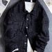 Loom Denim Coat Brand European Spring And Autumn High Street American Style Cool Trendy Plaid Men's Casual Jacket_mkmklike.com