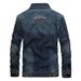 Loom Clothing Spring Autumn Winter New Denim Top European American Turn-down Collar Plus Size Jacket Trendy Men's Coat_mkmklike.com