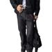 Men's Retro Slim Flared Jeans High Street Style Trendy Casual Washed Floor Length Trousers_mkmklike.com