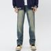 Streetwear Jeans – Oversized Straight-Leg Denim Pants With Vintage Wash (S-3XL, Retro Blue, Unisex Baggy Fit, Cotton Comfort, Urban Vibe Essential)_mkmklike.com
