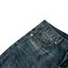 Vintage Washed Blue Distressed Denim Jeans For Men & Women – Relaxed Fit, Straight Leg, Mid-Rise, Casual & Streetwear_mkmklike.com