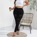 Women's Clothing Large Size Fashion Ripped Stretch Denim Skinny Pants Fat MM Pants_mkmklike.com