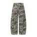Pulse European And American Street Fashion Workwear Camouflage Scimitar Men's Denim Trousers Outdoor Sports Design Pleated_mkmklike.com