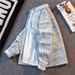 Xiaoxiangfeng Woolen Coat Men, Loose Casual Versatile Top, New High-end Plaid Shirt Jacket For Spring And Autumn_mkmklike.com