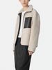 BV Version Lazy And Casual! Sheepskin Patchwork Thickened Men's Casual Stand Collar Wool Jacket_mkmklike.com