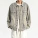 Vintage Washed Denim Jacket For Men, Autumn American High Street Style, Couple's Workwear Jacket, Versatile Casual Top,_mkmklike.com
