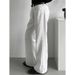 Nordmann White Jeans Men 2025 New Men's Trendy Brand High-End Loose Straight High Street Cool Versatile Casual Pants_mkmklike.com