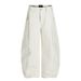2025 American Style White Lazy Relaxed Pants Unisex Cool High-End Scimitar Jeans Couple_mkmklike.com