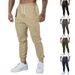 2024 men's drawstring new sports for fitness, breathability, and seasonal casual pants_mkmklike.com