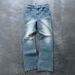 Vintage American Hip Hop Distressed Straight Leg Jeans With Drawstring For Men And Women_mkmklike.com