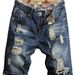 Men's Classic Denim Bermuda Shorts - Cotton Blend Casual Summer Shorts With Comfort Fit For Outdoor & Daily Wear_mkmklike.com