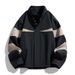 2026 New Spring Men's Casual Sports Suit Stand-up Collar Cardigan Long Sleeve Windproof Jacket Manufacturer Wholesale_mkmklike.com