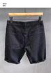 Men's Distressed Denim Shorts – Streetwear 5-Inch Inseam With Vintage Wash (Black/White, Sizes 28-36)_mkmklike.com