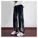 Men's Washed Tie Dye Jeans Loose Wide Leg Pants Retro High Street Style Spring Autumn Casual Vibe_mkmklike.com