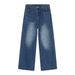 Men's Clothing New Seasons Black And Gray Old Retro Trendy Casual Jeans_mkmklike.com