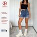 Vintage High Waisted Distressed Denim Shorts For Women – Rolled Hem Raw Edge Retro Streetwear Hot Pants_mkmklike.com