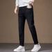Men's Clothing Jeans Large Size Trendy Brand Fashion Trendy Brand Casual Elastic Small Straight Slim Trousers_mkmklike.com