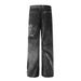 Punk Wasteland Paint Spray Jeans Casual Loose Men's Split Patchwork Design Niche Straight Long Pants_mkmklike.com