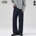 LKTM Men's #Dark Blue Original Cow 2021M Jeans Men's Loose Classic Cleanfit Straight Pants_mkmklike.com