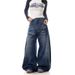 Men's Vintage Washed Jeans – High Street Relaxed Fit, Clean Aesthetic With Cat Whisker & Faded Details (Black/Blue, S-3xl)_mkmklike.com