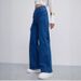 Classic Full-Length Women's Jeans – High-Waisted Comfort Fit, Dark Blue Denim (Sizes 25-32)_mkmklike.com