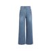 Women's Clothing Diagonal Zipper Jeans Denim_mkmklike.com