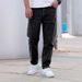 Men's Premium Straight-Leg Jeans – Slim Fit High Waist Denim Pants For Casual & Business (Dark Gray, 28-38)_mkmklike.com