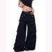 European And American Cross-border High Street Heavy-duty Functional Deconstructed Multi-pocket Cargo Pants, Women's_mkmklike.com